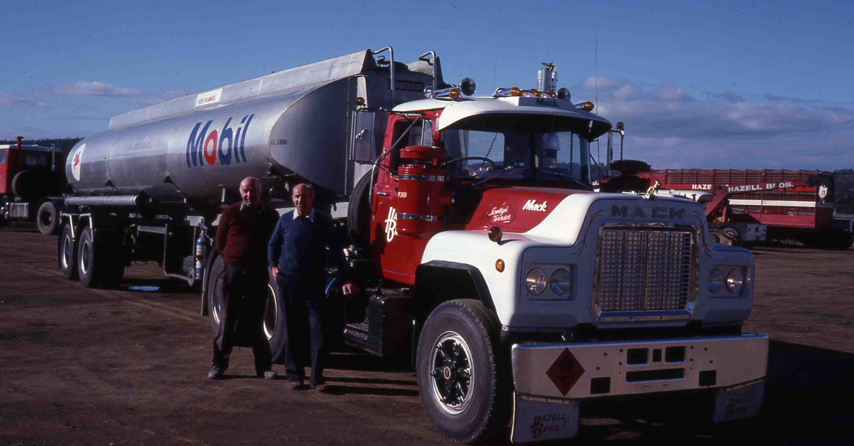 Hazell Bros Mack Truck (1983) Mobil Statewide Oil